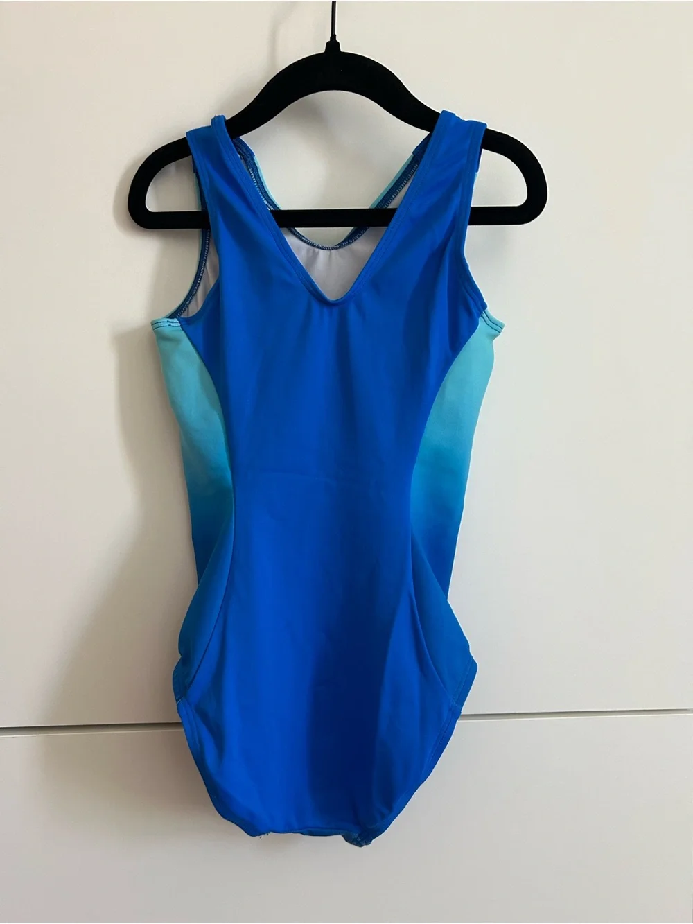GK Blue Ombre Gymnastics Leotard - CM Child’s Medium